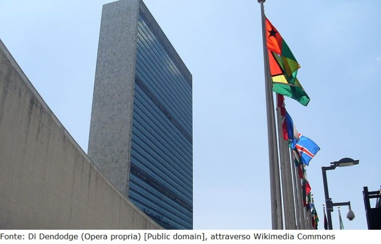 New York, palazzo delle Nazioni Unite ONU