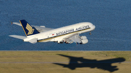 singapore airlines aerei co2