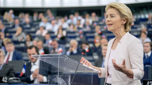 Ursula von der Leyen Green deal parlamento europeo
