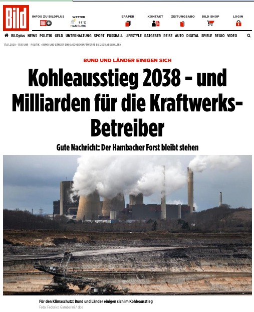 Bild uscita Germania 2038 carbone