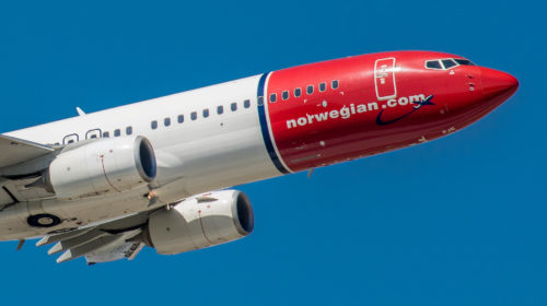 Un aereo Norwegian