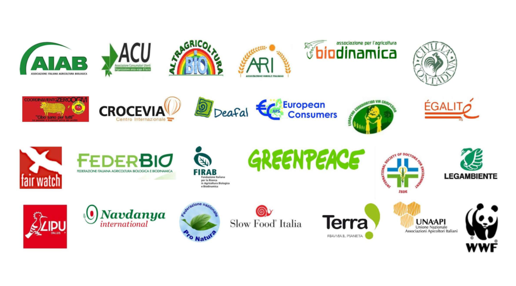 organizzazioni contrarie ai decreti Bellanova che autorizzano Ogm Nbt in Italia