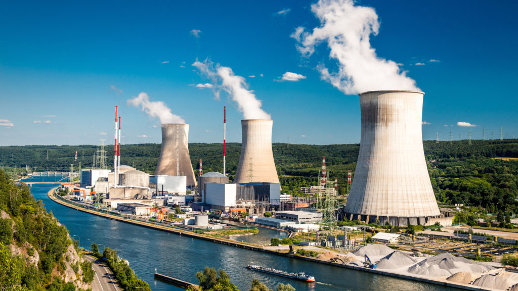 La centrale nucleare di Tihange, in Belgio