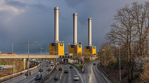Combined heat and power plant Wilmersdorf, Berlin, Germany © Wikimedia Commons