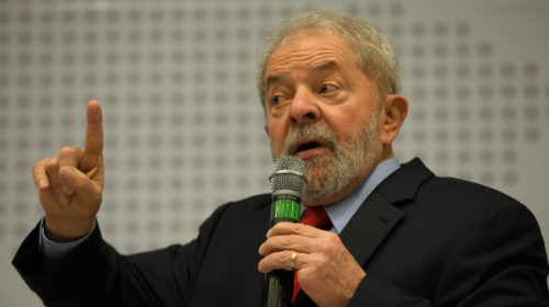 Il candidato progressista alle elezioni in Brasile, Lula