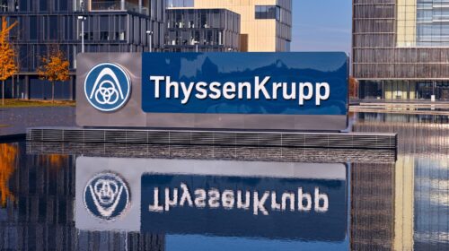 Una sede del colosso tedesco ThyssenKrupp