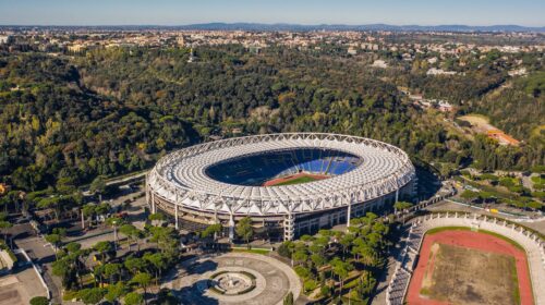 Lo stadio Olimpico a Roma © Medvedkov/iStockPhoto