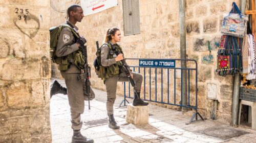 Soldati israeliani a Gerusalemme