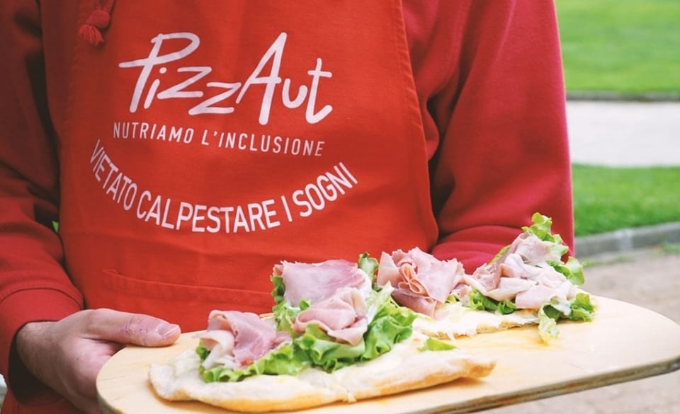 La pizza di PizzAut