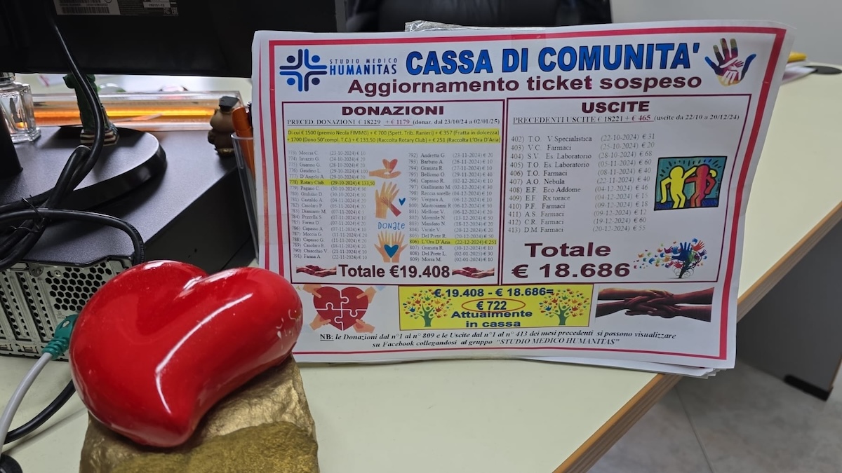 ticket sospeso Studio medico Humanitas