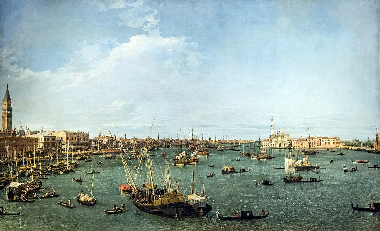 canaletto il bacino di san marco