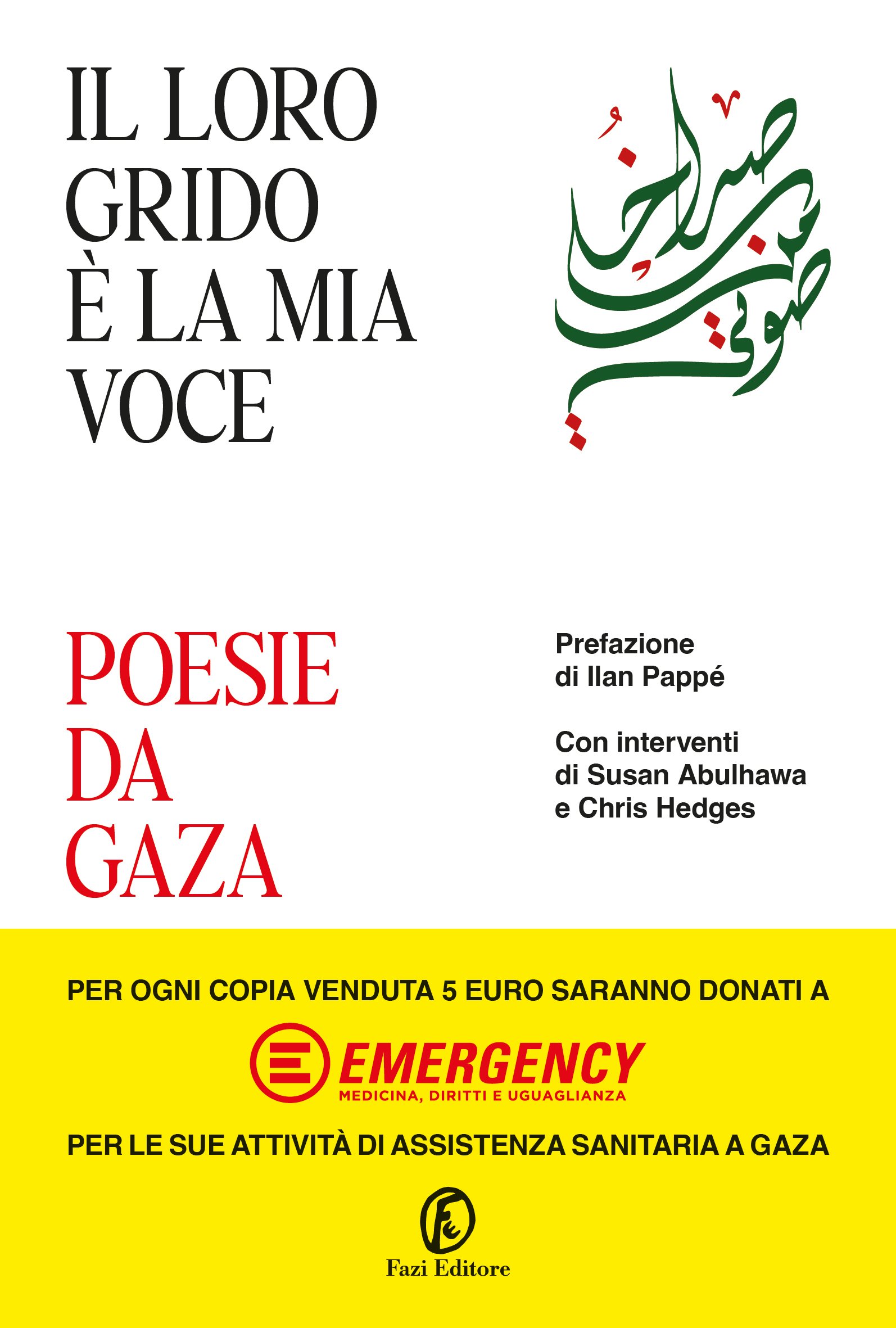 il loro grido è la mia voce poesie da gaza
