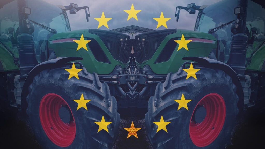 trattori Europa pesticidi lobby