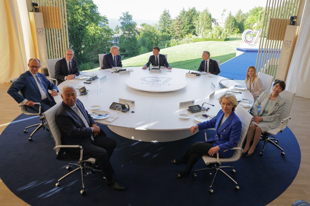 I leader del G7 riuniti