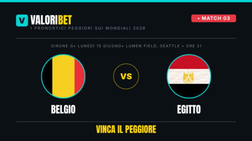 valoribet 03 belgio egitto risultato esatto