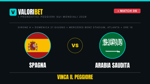 pronostico spagna arabia saudita risultato esatto