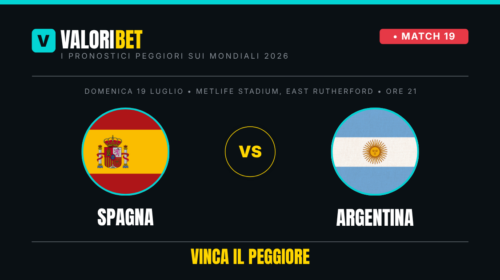 spagna argentina valoribet pronostico risultato esatto