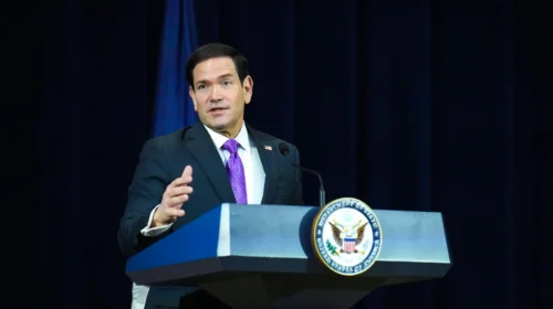Marco Rubio, segretario di Stato Usa che ha annunciato le sanzioni Ofac ad Autistici/Inventati
