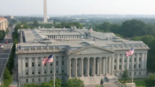 La sede del Dipartimento del Tesoro Usa, che gestisce le liste Ofac