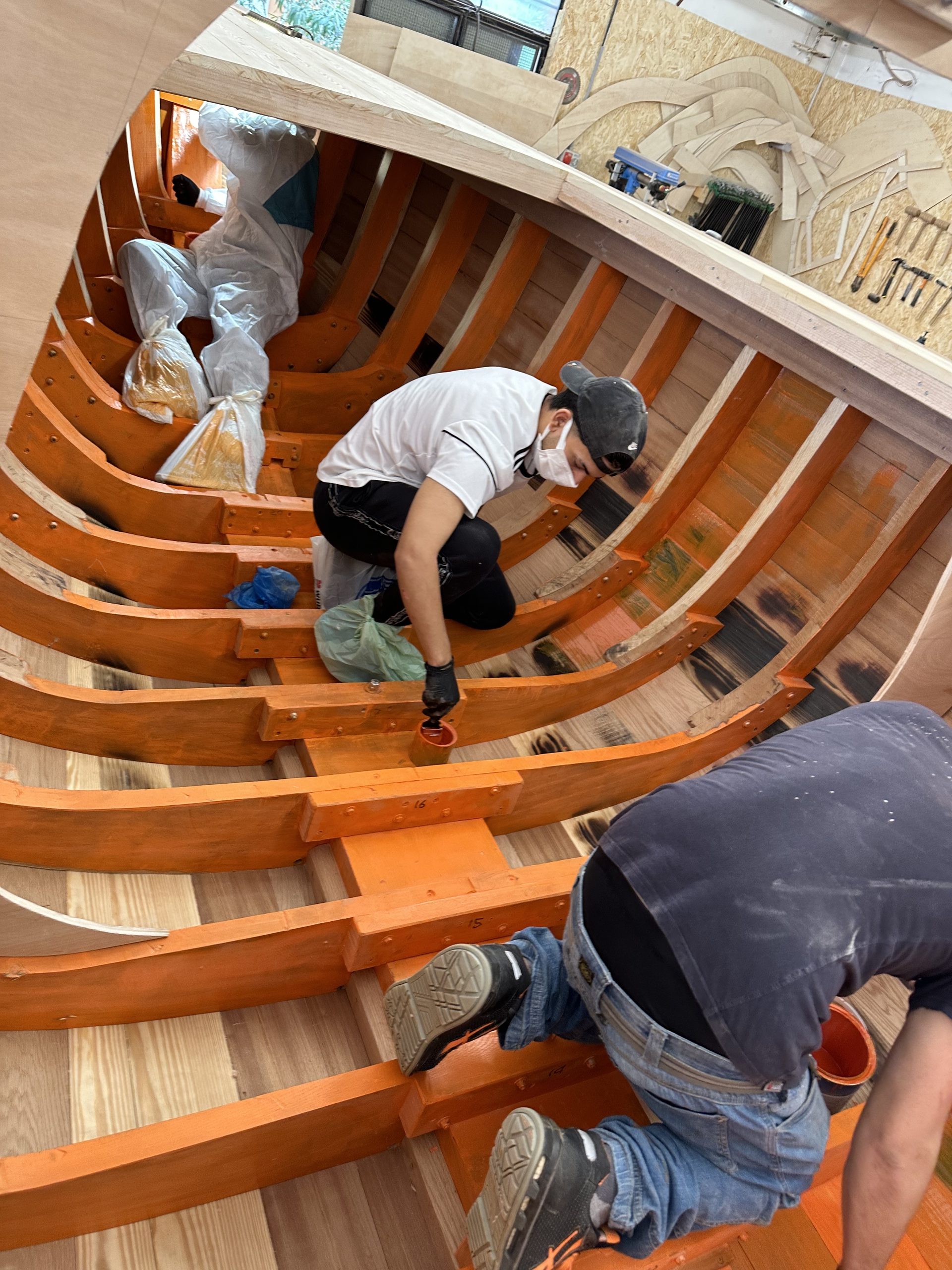 Lavori in cantiere - Officina MareMosso Taranto