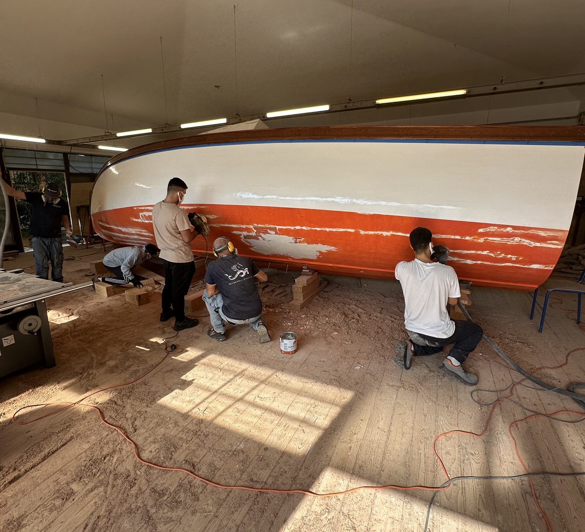 Lavori in cantiere - Officina MareMosso Taranto