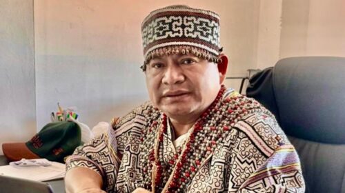 Lizardo Cauper Pezo, leader del popolo Shipibo-Konibo dell’Amazzonia peruviana