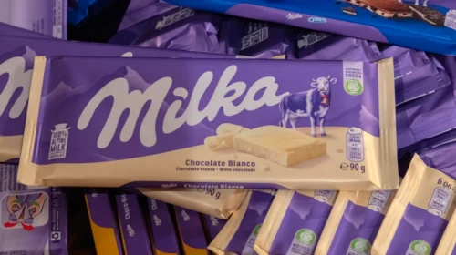 Tavolette di cioccolato Milka, marchio di Mondelēz